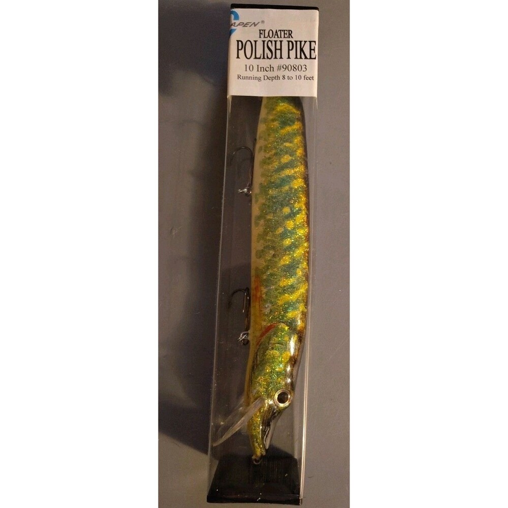 Vintage Gapen Floater Polish Pike Musky Lure Brand New